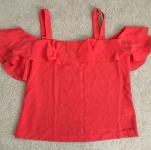 J. Crew Cold Shoulder Tank Top